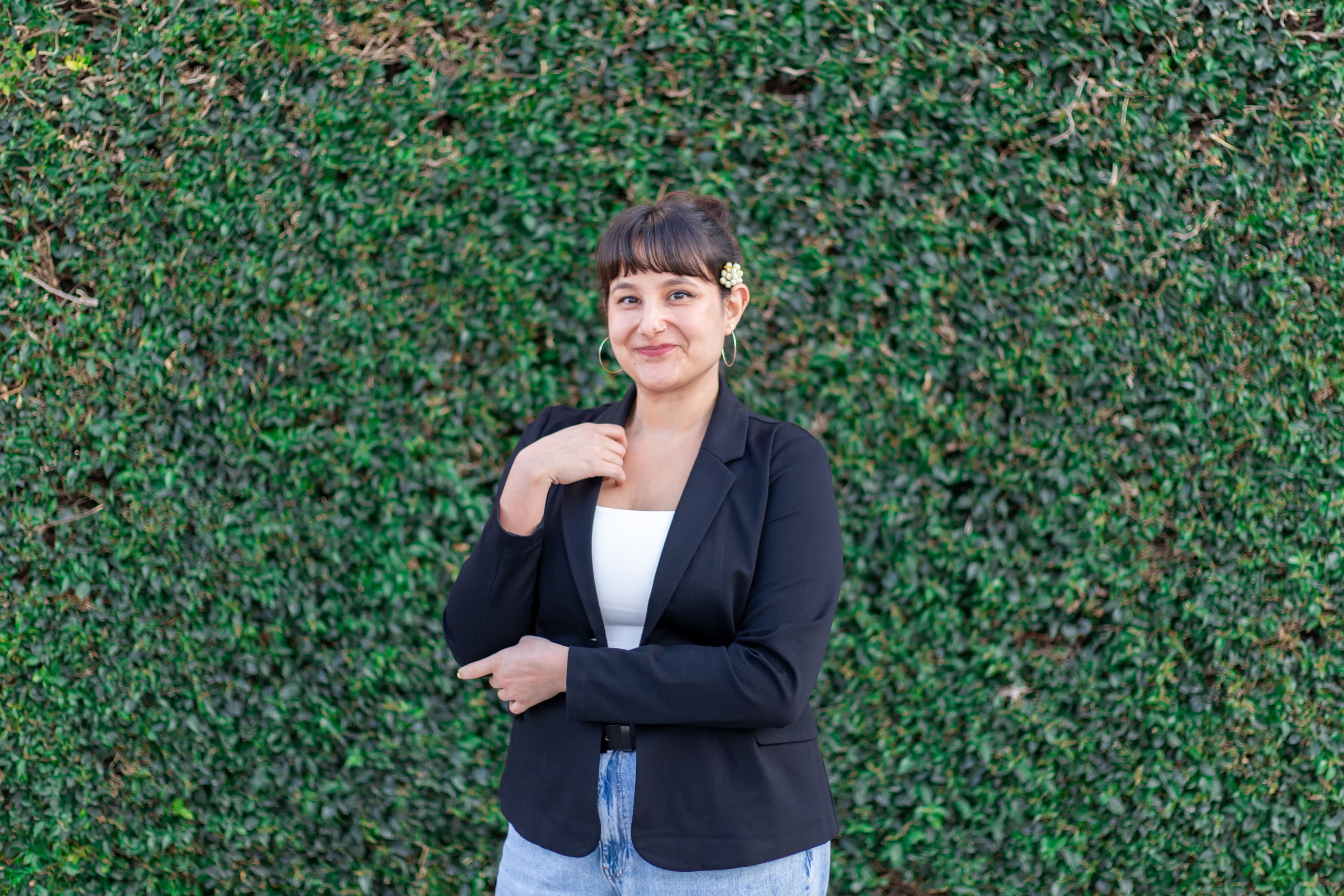 Mariem Nouni working through a system